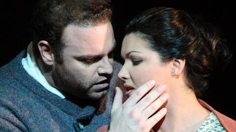 Joseph Calleja und Anna Netrebko in "La Boheme".