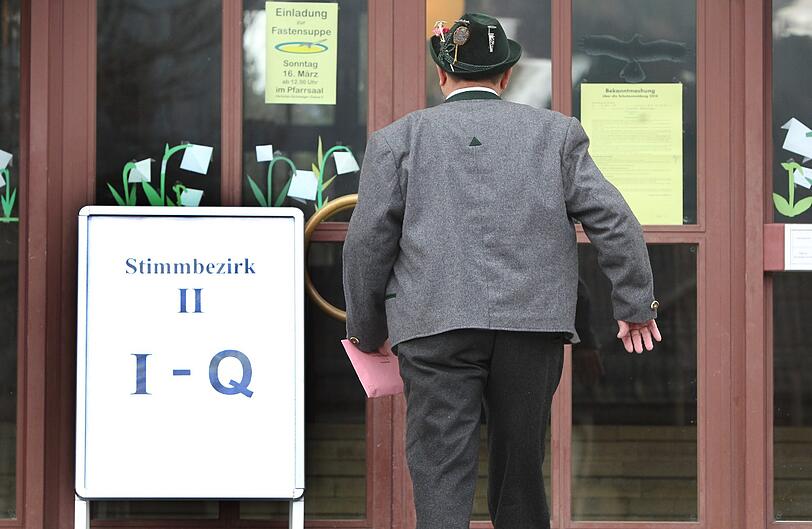 Kommunalwahl 2014 in Bayern (Symbobild)