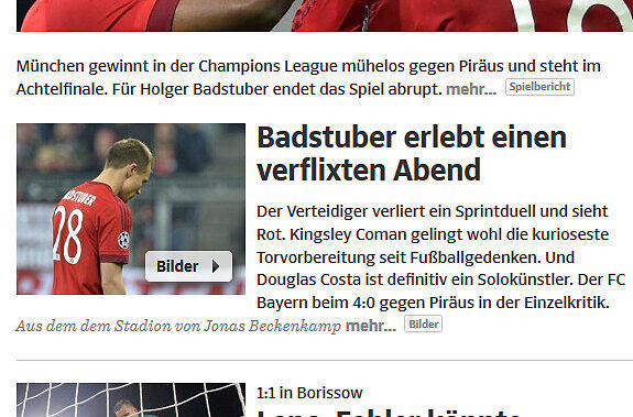 Die nationalen und internationalen Pressestimmen.