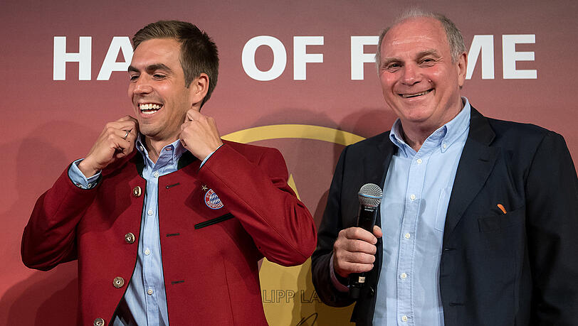Philipp Lahm spricht über den Abschied von Bayern-Präsident Uli Hoeneß. Philipp Lahm spricht über den Abschied von Bayern-Präsident Uli Hoeneß.