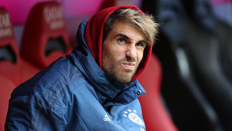 Traurig über seine Bankrolle beim FC Bayern: Javi Martínez. Traurig über seine Bankrolle beim FC Bayern: Javi Martínez.