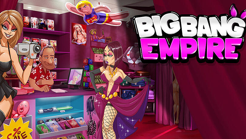 Vom Sexshop-Besitzer zum King of Porn? Bei "Big Bang Empire" ist das möglich Vom Sexshop-Besitzer zum King of Porn? Bei "Big Bang Empire" ist das möglich