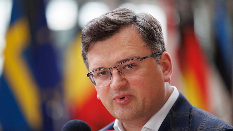 Kritisiert die Zweideutigkeit "einiger EU-Hauptstädte" bei den EU-Perspektiven Kiews: Ukraines Außenminister Dmytro Kuleba.