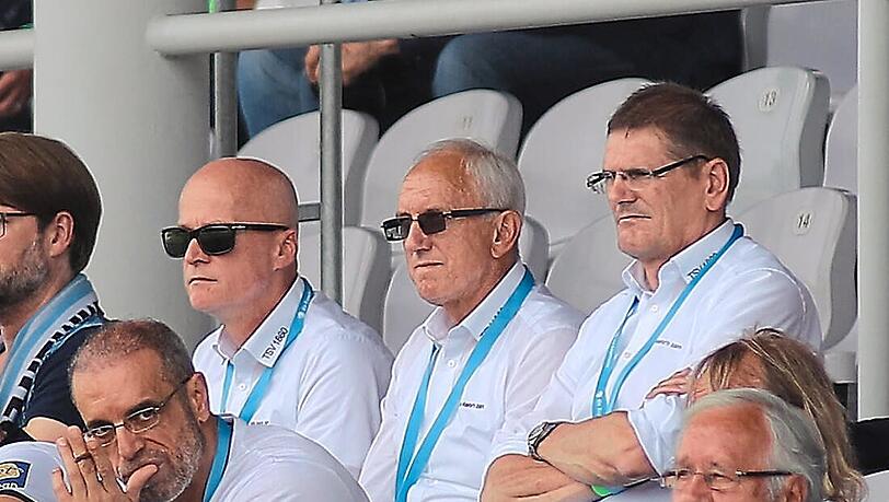 Sorgten unter der Woche für viel Trubel beim TSV 1860: Die Oberlöwen Robert Reisinger, Hans Sitzberger und Heinz Schmidt.