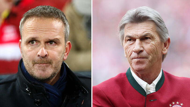 Hoffen auf einen Verbleib von Alaba in München: Didi Hamann (l.) und Klaus Augenthaler.