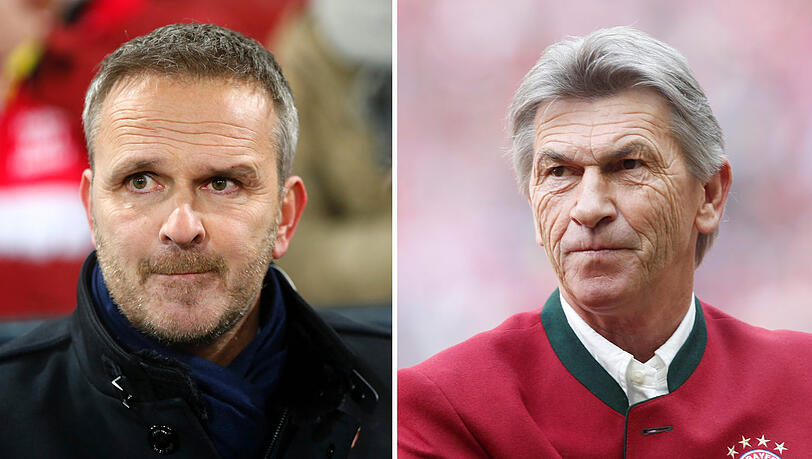 Hoffen auf einen Verbleib von Alaba in München: Didi Hamann (l.) und Klaus Augenthaler. Hoffen auf einen Verbleib von Alaba in München: Didi Hamann (l.) und Klaus Augenthaler.