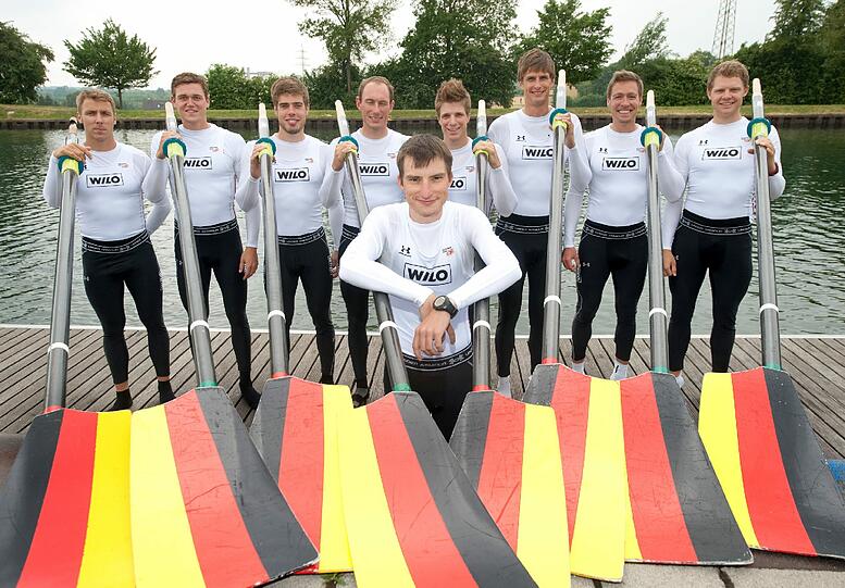 Der Deutschland-Achter.