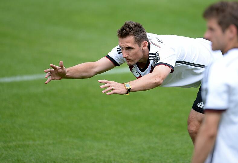 Die Bilder vom achten Tag im Trainingslager in St. Martin.