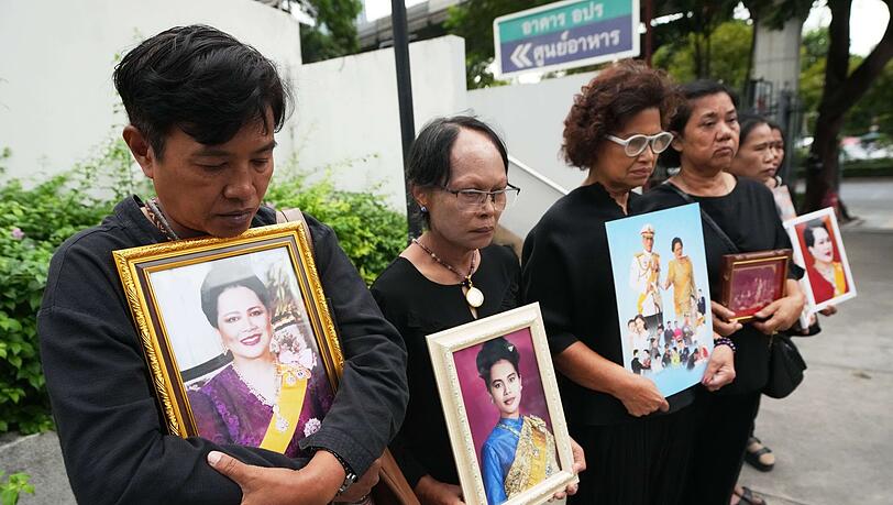In Thailand ist die Trauer um Sirikit groß. In Thailand ist die Trauer um Sirikit groß.