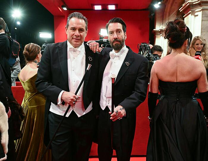 The Boss Hoss Sascha Vollmer (l) und Alec V&ouml;lkel