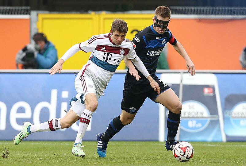 THOMAS MÜLLER - NOTE 4 - Fleißig, emsig, immer unangenehm für den Gegner. Verlor jedoch viele Bälle. Überließ Robben das Elfmeter-Glück, war dann erster Gratulant. Top-Profi. Blieb aber ohne eigenes Tor.