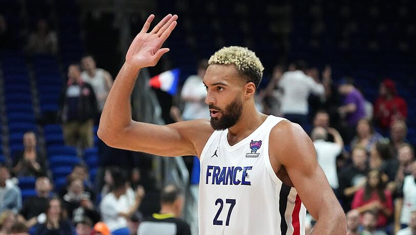 Die Franzosen setzen auf Center Rudy Gobert.
