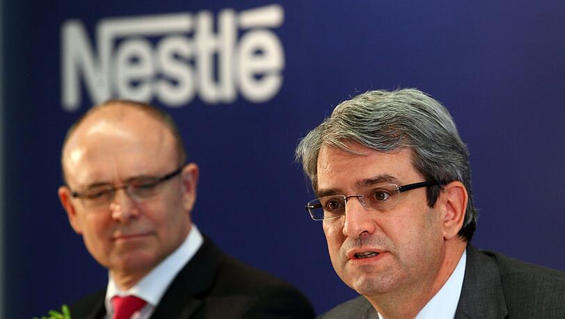 Nestlé trennt sich von seinem Vorstandschef Laurent Freixe - hier auf einer Pressekonferenz von 2012