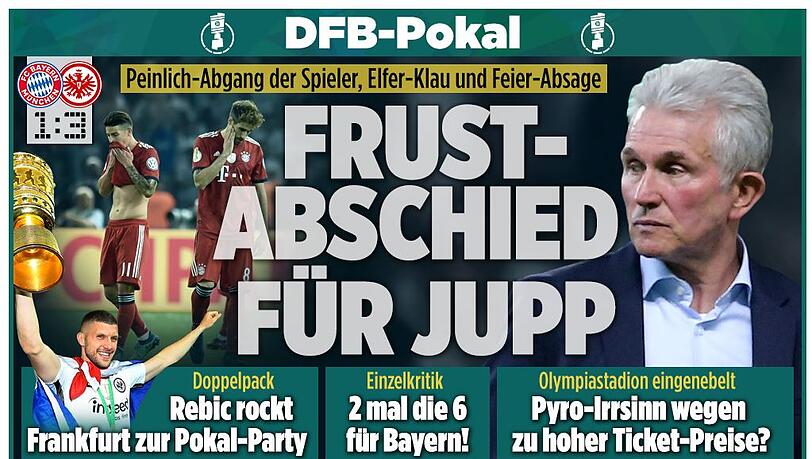 "Bild": "Frust-Abschied für Jupp" "Bild": "Frust-Abschied für Jupp"
