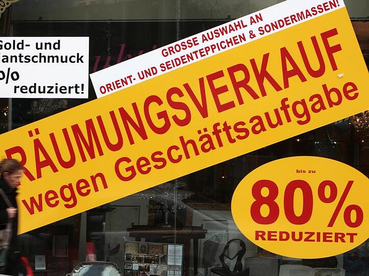 Nach Meinung der Insolvenzverwalter ist rund ein Drittel der Insolvenzen auf die Finanzkrise zurückzuführen.