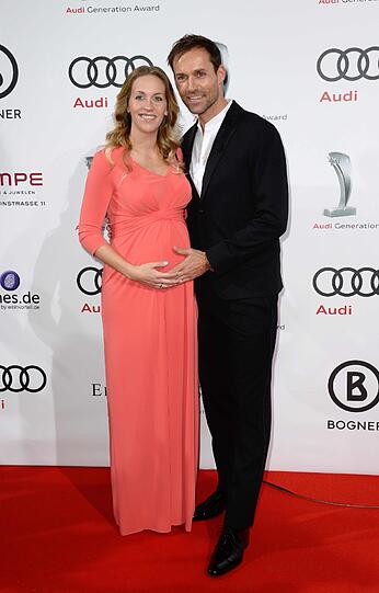 Sven Hannawald mit Frau Melissa Thiem