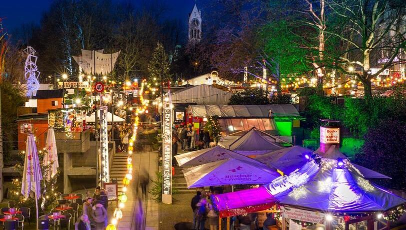 Ein Besucher wurde vergangenes Jahr durch den Sprengsatz am Schwabinger Weihnachtsmarkt verletzt. Ein Besucher wurde vergangenes Jahr durch den Sprengsatz am Schwabinger Weihnachtsmarkt verletzt.