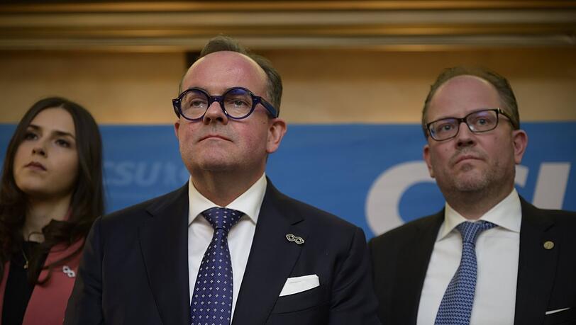 Der Eine steht intern unter Druck, der Andere ist als Fraktionschef wiedergew&auml;hlt: Clemens Baumg&auml;rtner (links) und Manuel Pretzl.