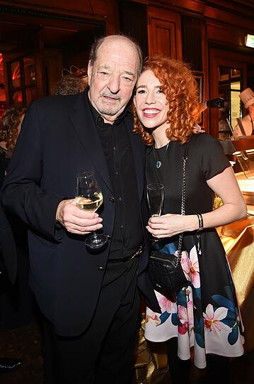 Ralph Siegel mit Freundin Laura Käfer