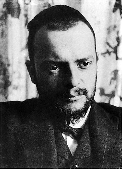 Paul Klee, fotografiert im Jahr 1911.