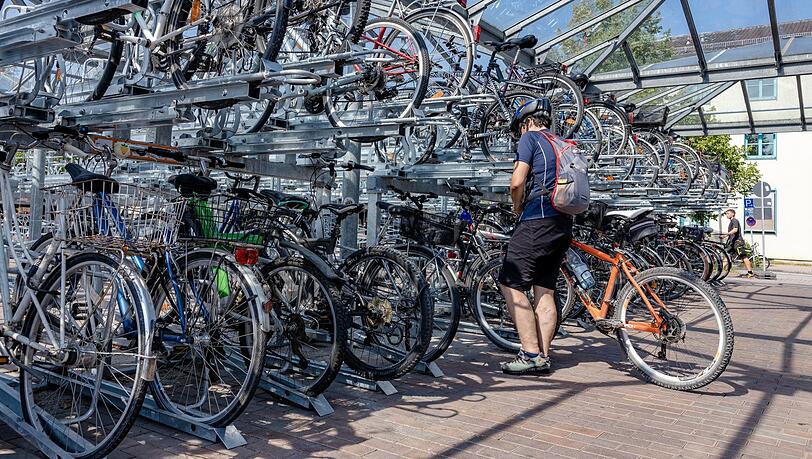 Wie hier in Freising sind neue Radlabstellflächen geplant. Wie hier in Freising sind neue Radlabstellflächen geplant.