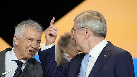 Gehört zu den Favoriten: Juan Antonio Samaranch jr. (l).