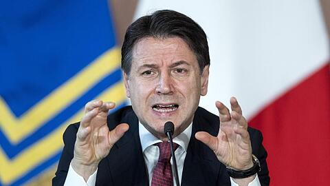 Italiens Ministerpräsident Giuseppe Conte will bis zur nächsten Parlamentswahl im Frühjahr 2023 weiterregieren.