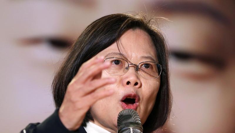 Taiwans Präsidentin Tsai Ing-wen sieht in China eine stetig wachsende Gefahr für ihr Land.