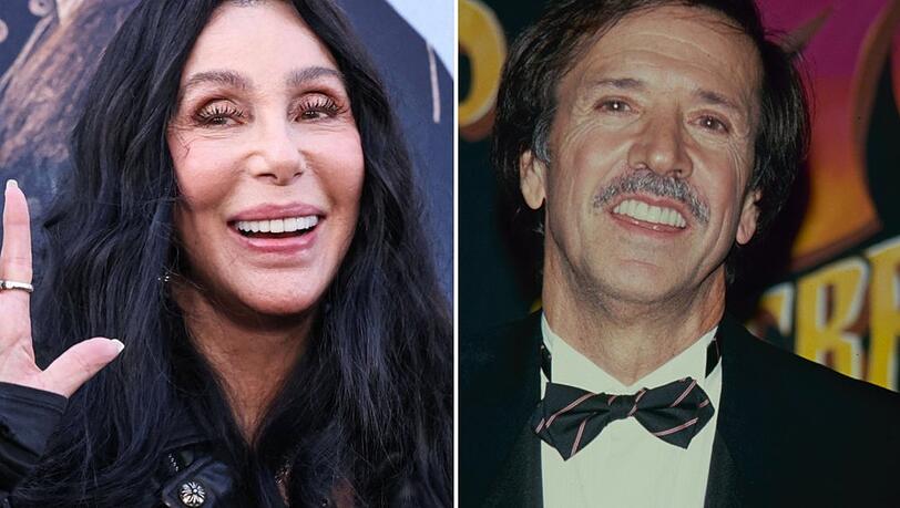 Cher neben ihrem 1998 verstorbenen Ehemann Sonny Bono.