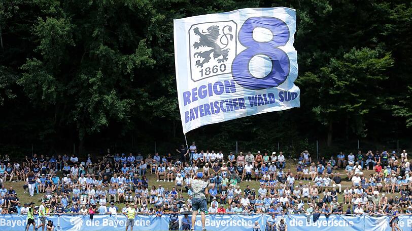 Viele Löwenfans waren gekommen, um sich das Testspiel anzusehen.