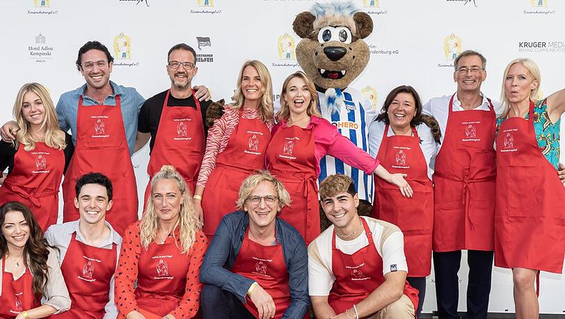 Unter anderem auf dem Bild zu erspähen: Fredi Bobic, Vera Int-Veen und Tina Ruland.