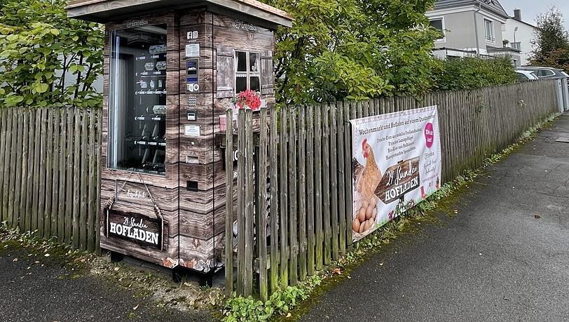 Am Gartenzaun: die Erntebox in Fürstenried.