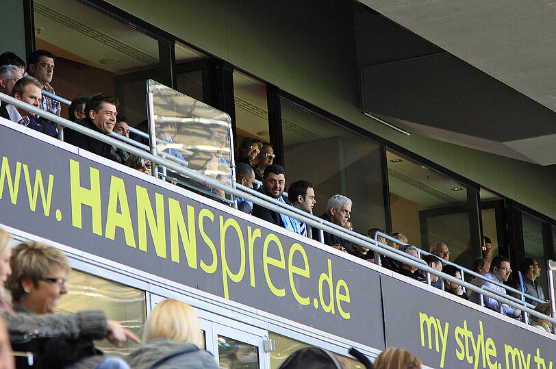 Der Unternehmer Ismaik hätte sich kaum einen besseren Ausgang des Spiels wünschen können.