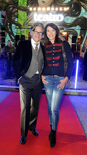 Percy Hoven und Silvia Laubenbacher.
