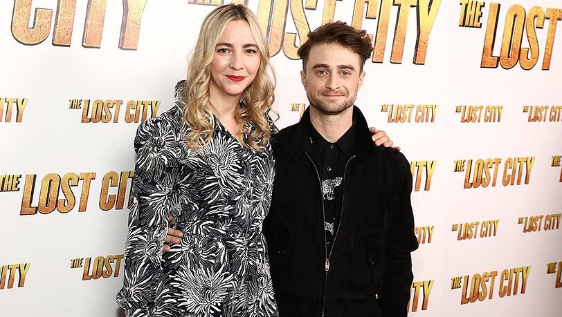 Daniel Radcliffe mit Freundin Erin Darke in New York.