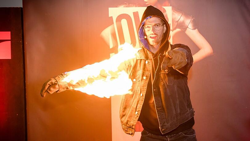 Joko Winterscheidt in der neuesten Ausgabe von "Joko & Klaas gegen ProSieben".