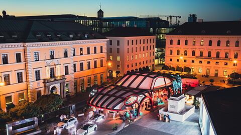 Ein Open Space bei der IAA 2023. (Archivbild)