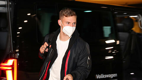 Joshua Kimmich reiste vergangene Woche zur Nationalmannschaft - und musste recht schnell wieder abreisen.