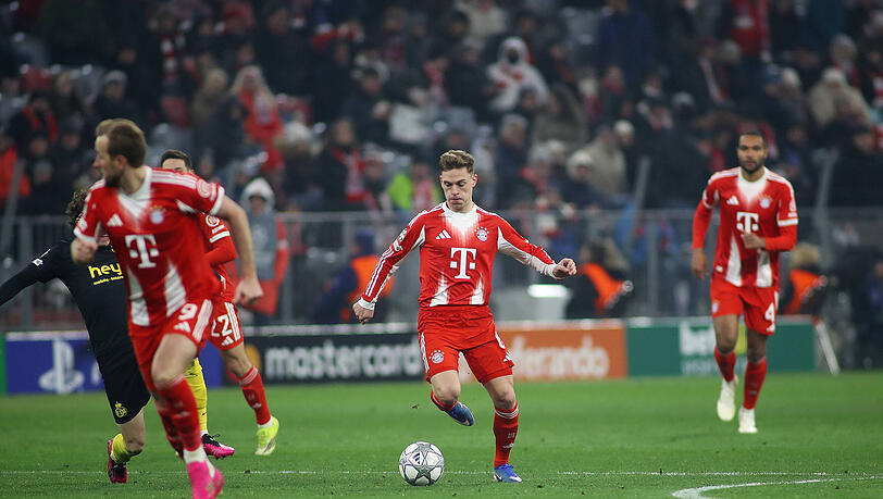 Verteilte die B&auml;lle: Bayerns Joshua Kimmich.