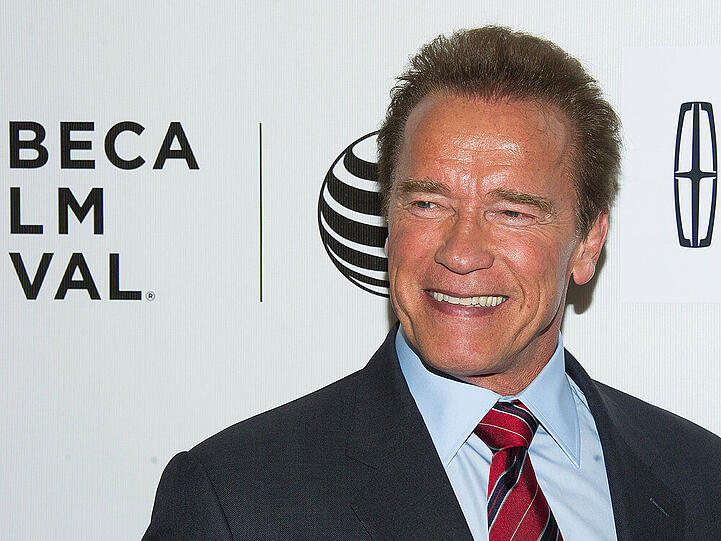 Erlaubt sich gerne mal einen Scherz: Arnold Schwarzenegger