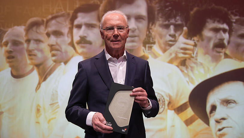 Eine Legende beim FC Bayern und der deutschen Nationalmannschaft: Franz Beckenbauer. Eine Legende beim FC Bayern und der deutschen Nationalmannschaft: Franz Beckenbauer.
