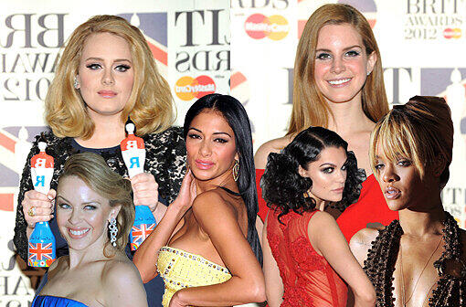 Adele, Lana del Ray, Coldplay, Blur, Rihanna, Nicole Scherzinger, Kylie Minoque und Co: Stars und Sternchen trafen sich am Dienstag in London zur Vergabe der Brit Awards 2012 - sehen Sie hier die besten Bilder.