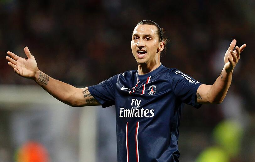 Zlatan Ibrahimovic.