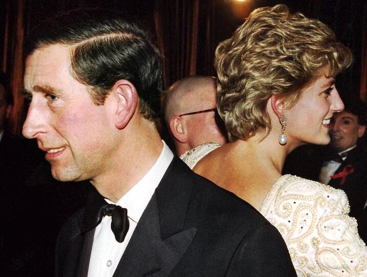 Gingen häufig getrennte Wege: Prinz Charles und Prinzessin Diana, hier im Jahr 1992