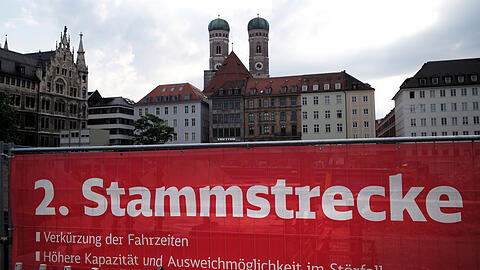 Mit ihr soll vieles besser werden: die Zweite Stammstrecke in München. (Archivbild)