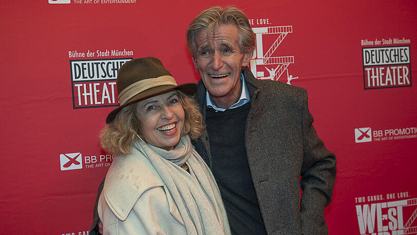 Begeistert dabei: Michaela May und Bernd Schadewald.