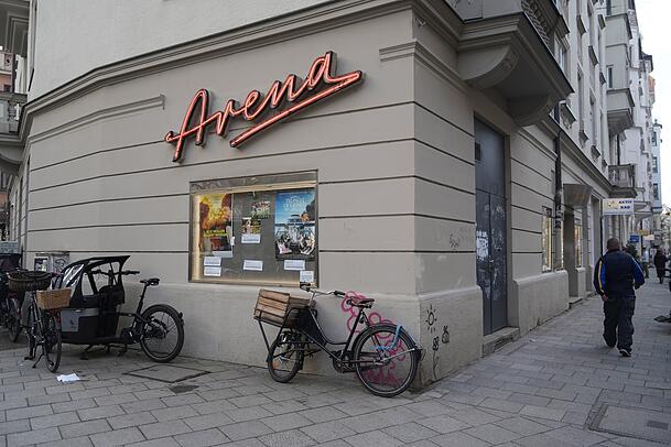 Das Arena-Kino in der Hans-Sachs-Straße.
