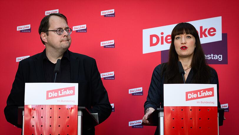 Sören Pellmann und Heidi Reichinnek kündigen einen Eilantrag vor dem Bundesverfassungsgericht an.