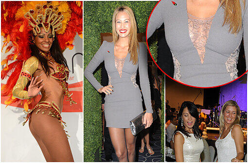 Sie stellte mit ihrem Kleid von "Bibi Bachtadze" alles in den Schatten: Die hübsche Blondine feiert in einem knappen Röckchen auf de "Feijoada VIB", einer brasilianischen Party in München...