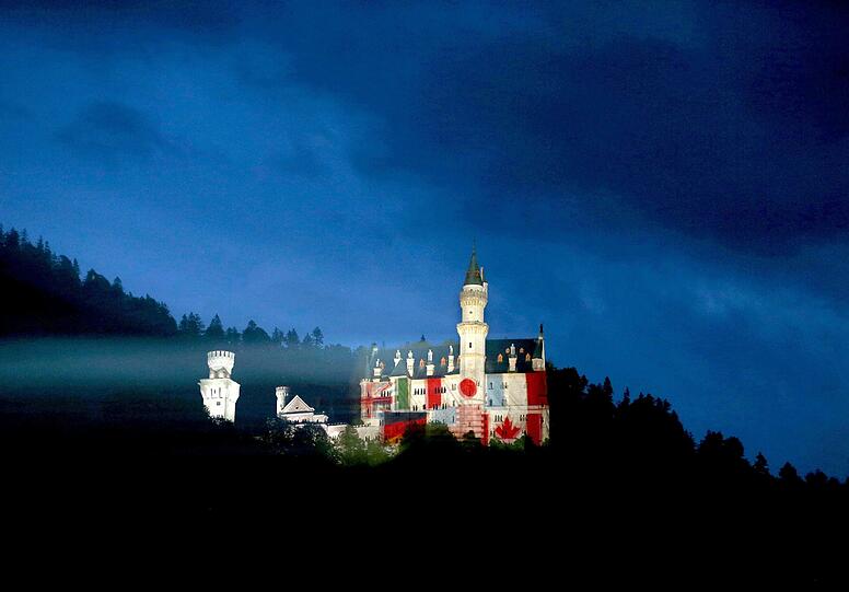 Ludwigs berühmtestes Schloss: Neuschwanstein bei Hohenschwangau